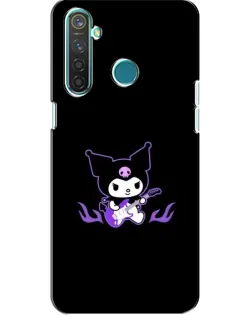 Чохол для Realme 5 з картинкою «Електрична Kuromi»
