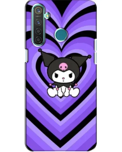 Чохол для Realme 5 з картинкою «Kuromi та фіолетові серця» Чохол для Realme 5 з картинкою «Kuromi та фіолетові серця»