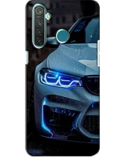 Чохол для Realme 5 з картинкою «Погляд BMW з синіми фарами» Чохол для Realme 5 з картинкою «Погляд BMW з синіми фарами»