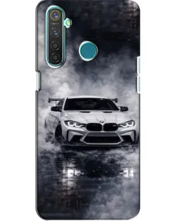 Чохол для Realme 5 з картинкою «BMW крізь туман»