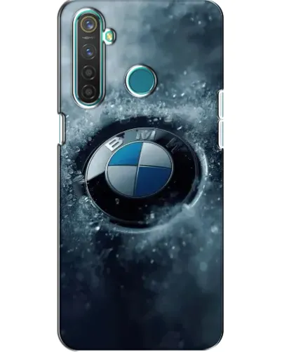 Чохол для Realme 5 з картинкою «Логотип BMW — лід» Чохол для Realme 5 з картинкою «Логотип BMW — лід»
