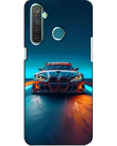 Чохол для Realme 5 з картинкою «BMW — вогні неону» Чохол для Realme 5 з картинкою «BMW — вогні неону»