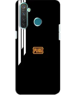 Чохол для Realme 5 з картинкою «PUBG — вертикальні лінії»