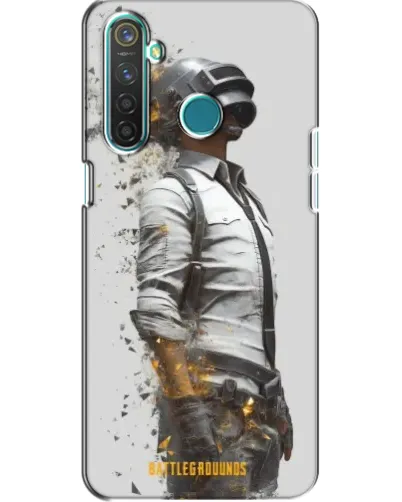 Чохол для Realme 5 з картинкою «PUBG — боєць у пилу» Чохол для Realme 5 з картинкою «PUBG — боєць у пилу»