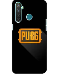 Чохол для Realme 5 з картинкою «PUBG — рамка лого»
