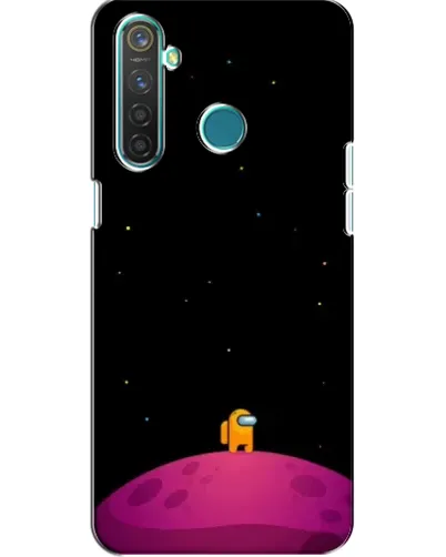 Чехол для Realme 5 с картинкой «Одинокий герой на планете» Чехол для Realme 5 с картинкой «Одинокий герой на планете»