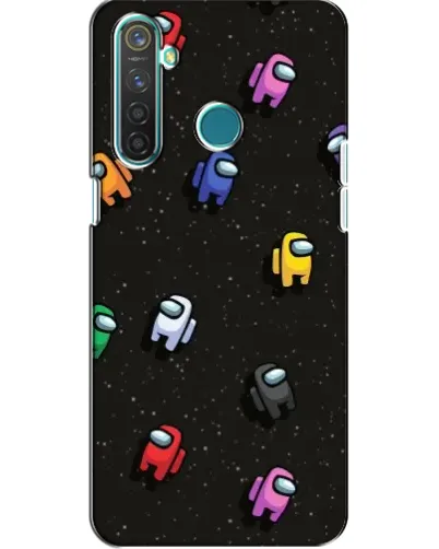 Чехол для Realme 5 с картинкой «Космический паттерн Among Us» Чехол для Realme 5 с картинкой «Космический паттерн Among Us»