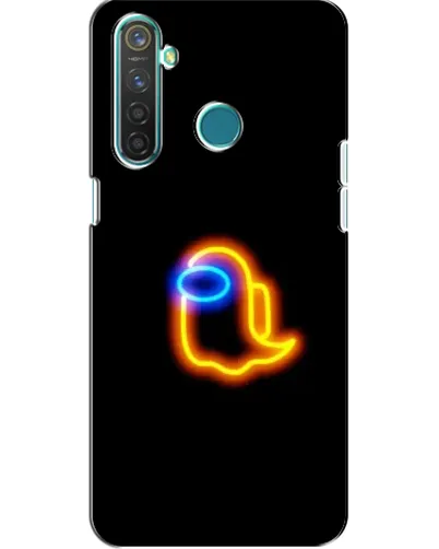 Чехол для Realme 5 с картинкой «Among Us неоновое сияние» Чехол для Realme 5 с картинкой «Among Us неоновое сияние»