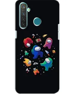 Чохол для Realme 5 з картинкою «Among Us космос»