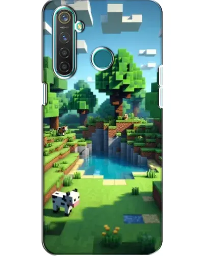 Чехол для Realme 5 с картинкой «Minecraft летний день» Чехол для Realme 5 с картинкой «Minecraft летний день»