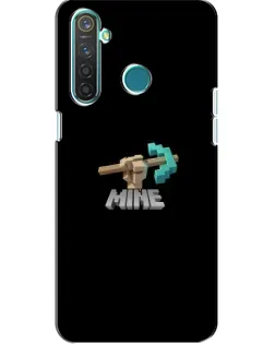 Чехол для Realme 5 с картинкой «Алмазная кирка»