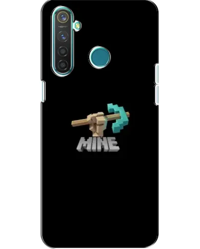 Чехол для Realme 5 с картинкой «Алмазная кирка» Чехол для Realme 5 с картинкой «Алмазная кирка»