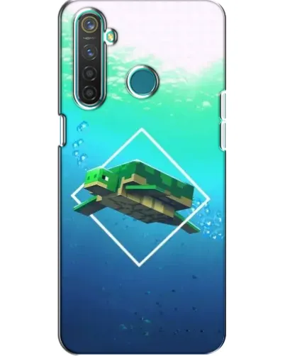 Чохол для Realme 5 з картинкою «Черепаха Minecraft» Чохол для Realme 5 з картинкою «Черепаха Minecraft»