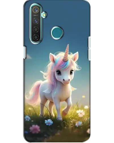 Чохол для Realme 5 з картинкою «Єдиноріг на галявині» Чохол для Realme 5 з картинкою «Єдиноріг на галявині»