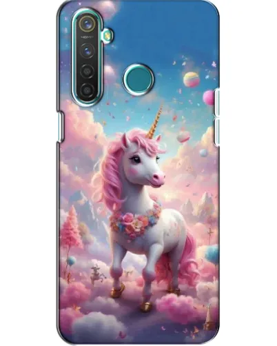 Чохол для Realme 5 з картинкою «Єдиноріг серед хмар» Чохол для Realme 5 з картинкою «Єдиноріг серед хмар»