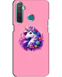 Чохол для Realme 5 з картинкою «Казковий єдиноріг»