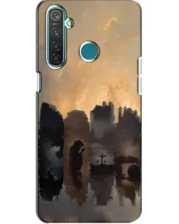 Чехол для Realme 5 с картинкой «Дорога к вере»