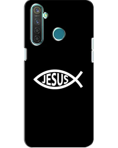 Чехол для Realme 5 с картинкой «Классический Jesus»