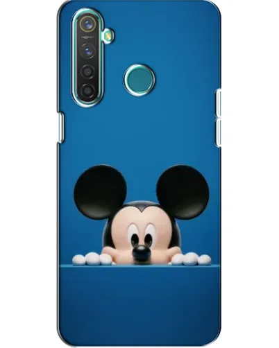 Чохол для Realme 5 з картинкою «Міккі виглядає»