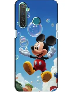 Чохол для Realme 5 з картинкою «Mickey та мильні бульбашки» Чохол для Realme 5 з картинкою «Mickey та мильні бульбашки»