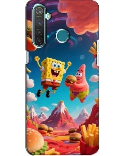 Чохол для Realme 5 з картинкою «Космічний фастфуд» Чохол для Realme 5 з картинкою «Космічний фастфуд»