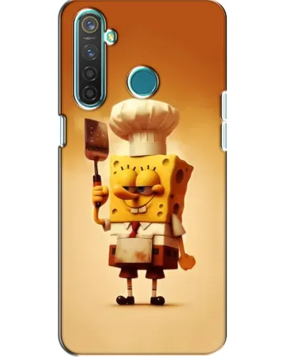 Чохол для Realme 5 з картинкою «Губка Боб кухар» Чохол для Realme 5 з картинкою «Губка Боб кухар»