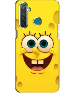 Чохол для Realme 5 з картинкою «Губка Боб посмішка»