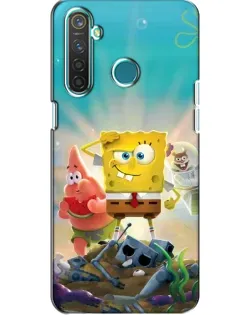 Чохол для Realme 5 з картинкою «Спанч Боб переможець»
