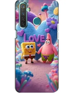 Чохол для Realme 5 з картинкою «Губка Боб Патрік»