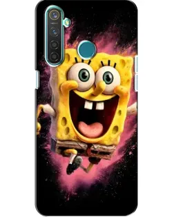 Чохол для Realme 5 з картинкою «Вибуховий Спанч Боб»