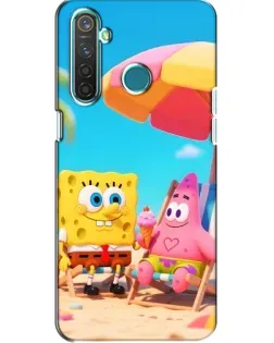 Чехол для Realme 5 с картинкой «Отдых на пляже»
