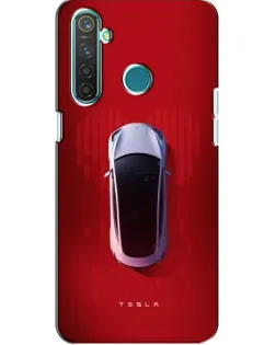 Чохол для Realme 5 з картинкою «Tesla Top View» Чохол для Realme 5 з картинкою «Tesla Top View»