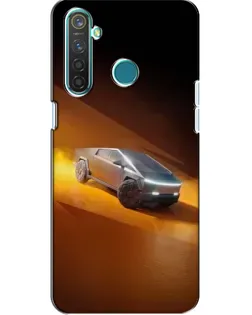 Чохол для Realme 5 з картинкою «Cybertruck у пустелі» Чохол для Realme 5 з картинкою «Cybertruck у пустелі»