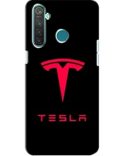 Чохол для Realme 5 з картинкою «Tesla Red Logo» Чохол для Realme 5 з картинкою «Tesla Red Logo»