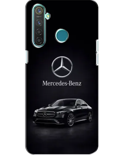 Чехол для Realme 5 с картинкой «Mercedes — решетка радиатора»
