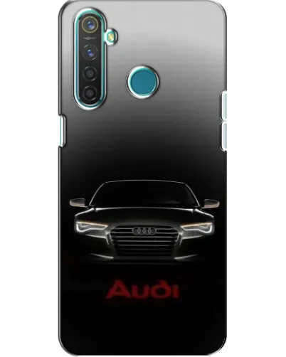 Чехол для Realme 5 с картинкой «Audi — градиентный контур» Чехол для Realme 5 с картинкой «Audi — градиентный контур»
