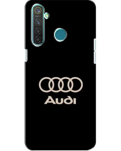 Чехол для Realme 5 с картинкой «Audi — золотой логотип» Чехол для Realme 5 с картинкой «Audi — золотой логотип»
