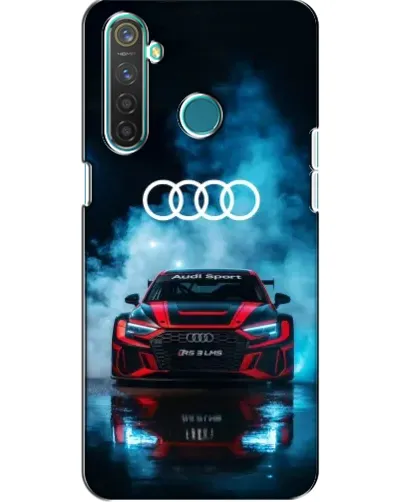 Чехол для Realme 5 с картинкой «Audi Sport — неон» Чехол для Realme 5 с картинкой «Audi Sport — неон»