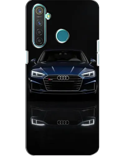 Чехол для Realme 5 с картинкой «Audi — ночное отражение» Чехол для Realme 5 с картинкой «Audi — ночное отражение»