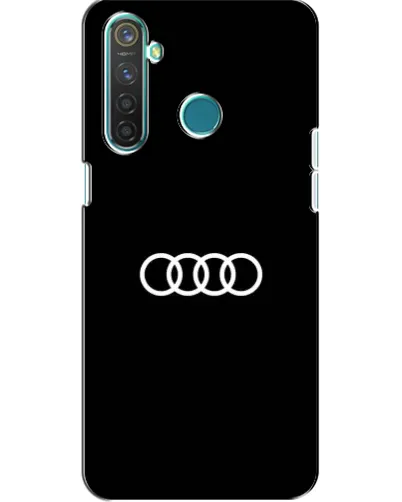 Чехол для Realme 5 с картинкой «Audi White Logo» Чехол для Realme 5 с картинкой «Audi White Logo»