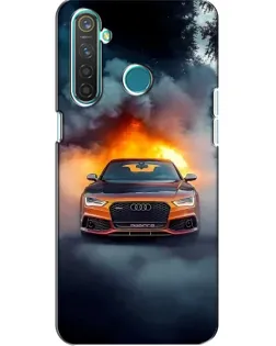 Чохол для Realme 5 з картинкою «Audi у вогняному диму» Чохол для Realme 5 з картинкою «Audi у вогняному диму»