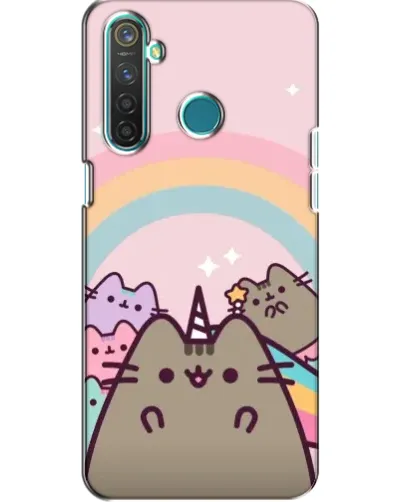 Чохол для Realme 5 з картинкою «Єдиноріг Pusheen» Чохол для Realme 5 з картинкою «Єдиноріг Pusheen»