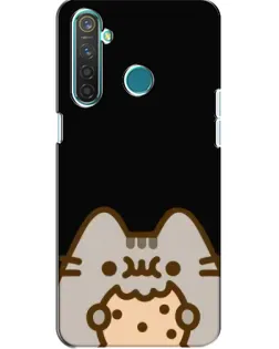 Чохол для Realme 5 з картинкою «Пушин на чорному» Чохол для Realme 5 з картинкою «Пушин на чорному»
