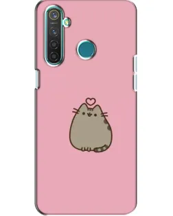 Чохол для Realme 5 з картинкою «Pusheen серце» Чохол для Realme 5 з картинкою «Pusheen серце»