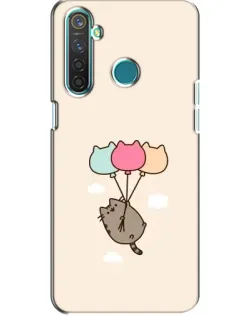 Чохол для Realme 5 з картинкою «Пушин на кульках» Чохол для Realme 5 з картинкою «Пушин на кульках»