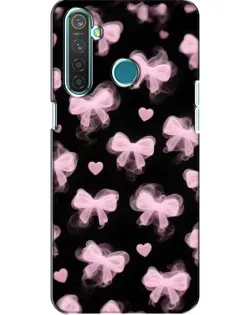 Чехол для Realme 5 с картинкой «Геометрия банта»