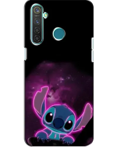 Чехол для Realme 5 с картинкой «Неоновый Stitch» Чехол для Realme 5 с картинкой «Неоновый Stitch»