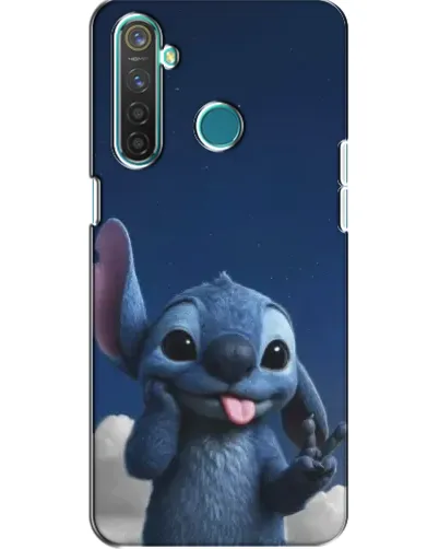 Чехол для Realme 5 с картинкой «Стич в облаках» Чехол для Realme 5 с картинкой «Стич в облаках»