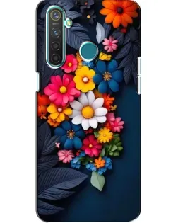 Чохол для Realme 5 з картинкою «Квіткова феєрія» Чохол для Realme 5 з картинкою «Квіткова феєрія»