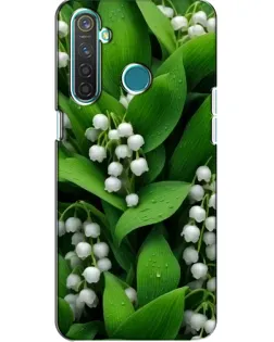Чохол для Realme 5 з картинкою «Конвалії в зелені» Чохол для Realme 5 з картинкою «Конвалії в зелені»